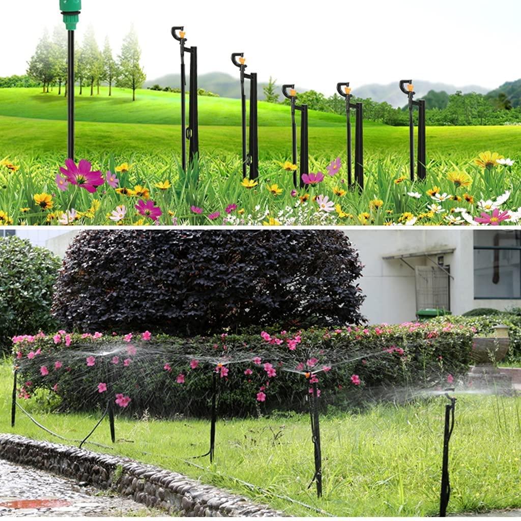 BBGS Drip Irrigation Kit, DIY Drip Irrigation System 360°Rotating Drippers, Sprayers Automatic Greenhouse Garden Sprinkler System (Color : Style 2)