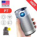 p7 pocket portable pico smart android wifi 1080p 4k tv laser mini le pc ps4 tv