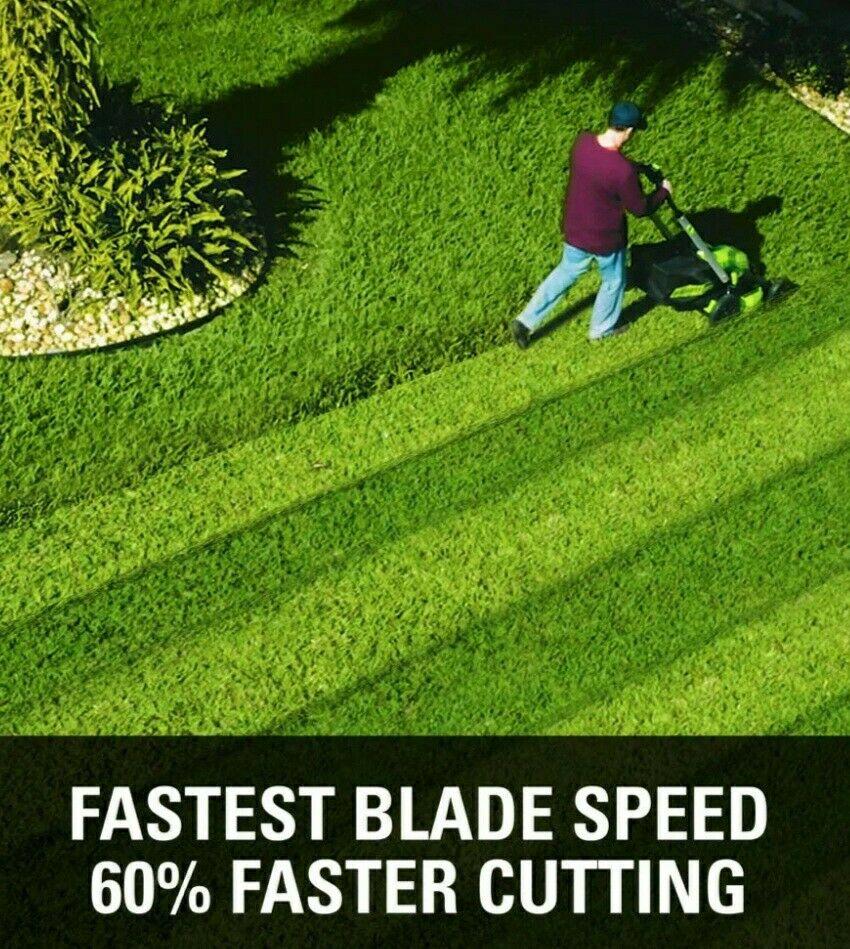 PRO 25 in. 60-Volt Cordless Battery Self Propelled Walk-Behind Lawn Mower "NIB"