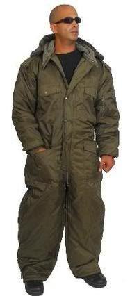 Hagor/dupont Israel IDF Overall Winter Snowsuit Water Resistant Navy-blue. Size L
