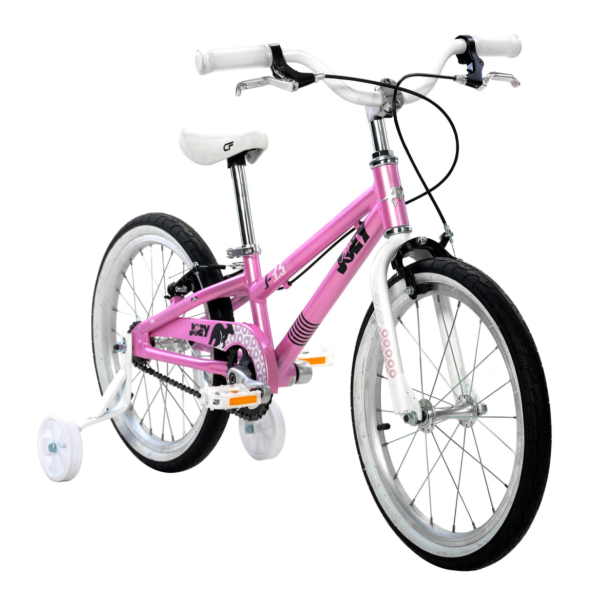 Joey 3.5 Ergonomic Kids Bicycle, For Boys or Girls, A3-6, Height 37-47 inches, in Pink