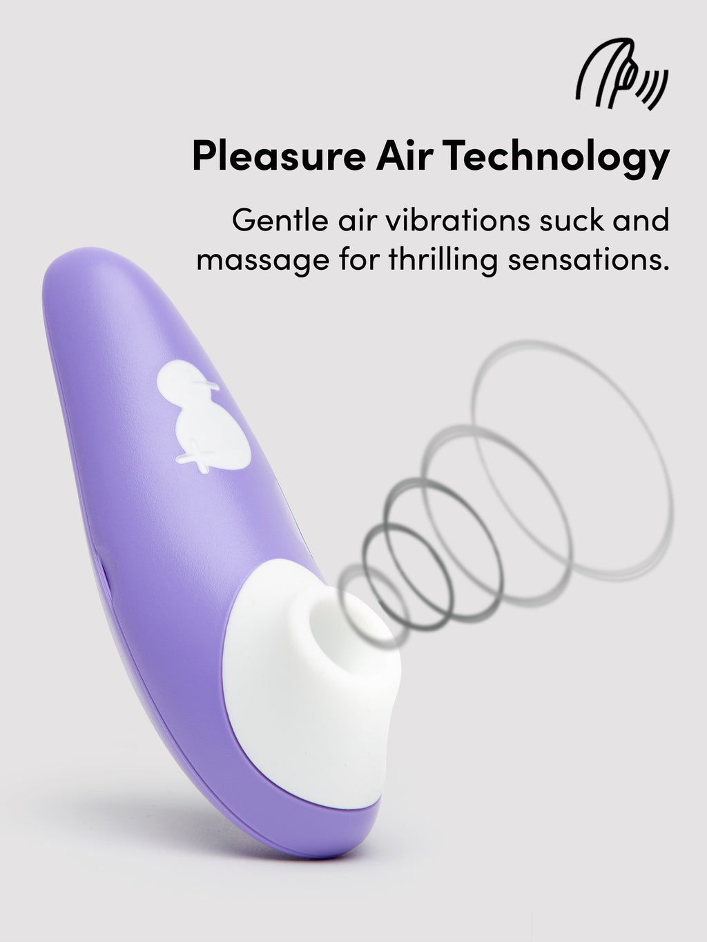 Lovehoney X ROMP Switch Clitoral Suction Stimulator, Purple