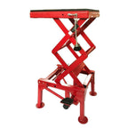 300lb Motorcycle Table Hydraulic Scissor Floor Jack  ATV Dirt Bikes Lift Table