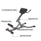 Roman Chair Back Hyperextension Adjustable AB Bench Hyperextension Exercise Strength Training Back Machines, 660 LB Max Weight