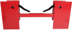 hecasa universal skid steer mount quick tach conversion adapter plate bobtach