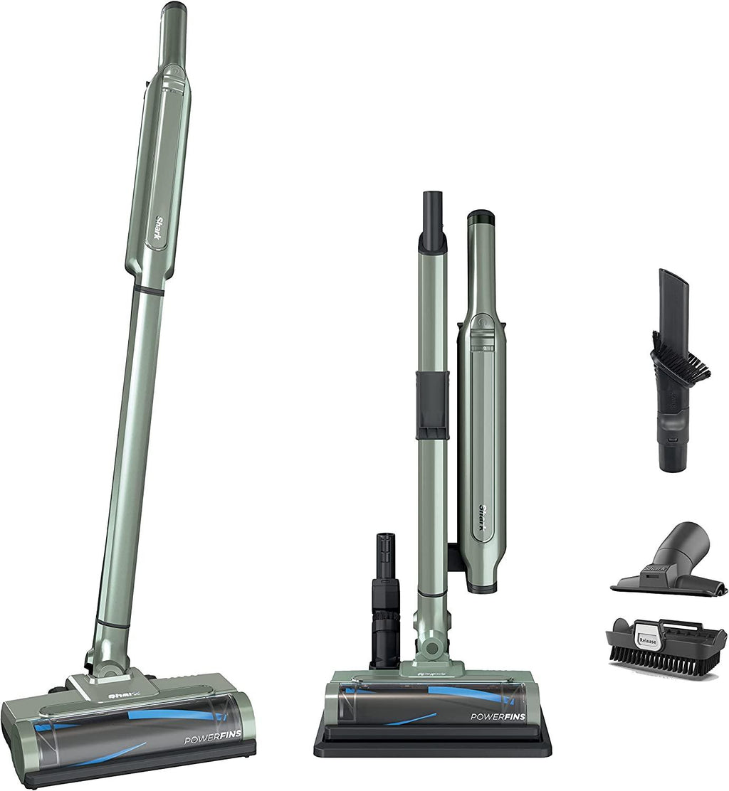 Shark WS632GNBRN WANDVAC System Ultra-Lightweight Powerful Cordless Stick Vacuum with Boost Mode, Charging Dock, Green