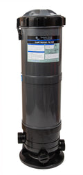 cartridge filter system with pressure gauge for swimming pools 120sf