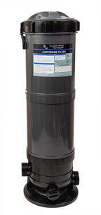 cartridge filter system with pressure gauge for swimming pools 120sf