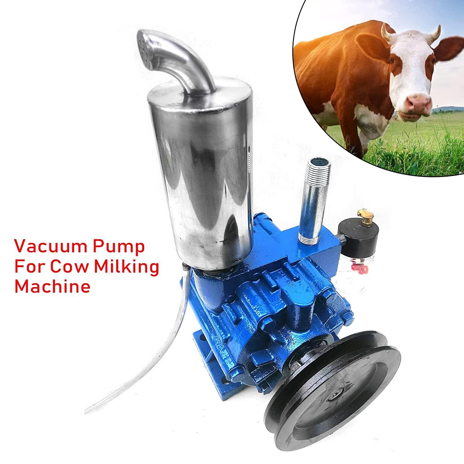 milking machine vacuum pump, economical milker tank 220l/min portable livestock milking machine milking equipment, pulse milker for goats/sheep