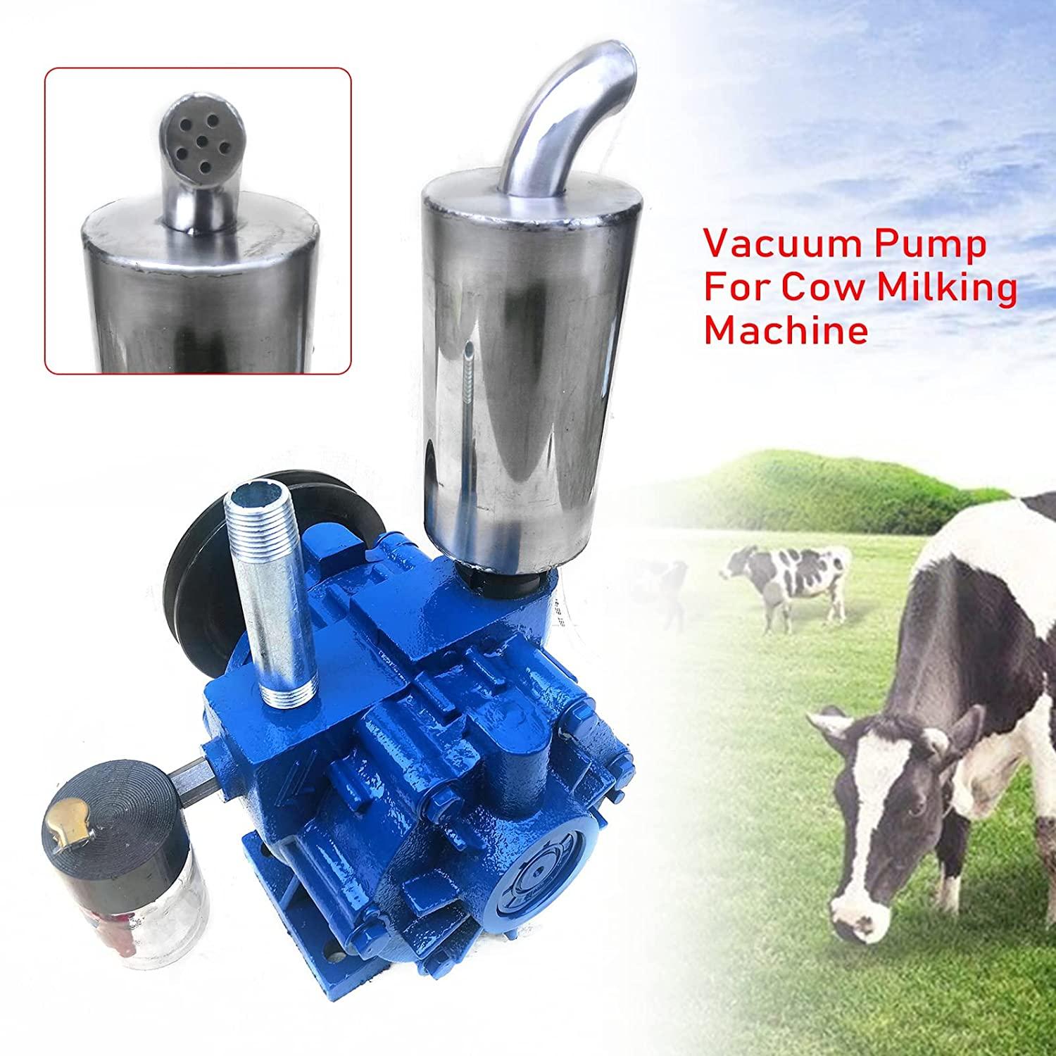 milking machine vacuum pump, economical milker tank 220l/min portable livestock milking machine milking equipment, pulse milker for goats/sheep