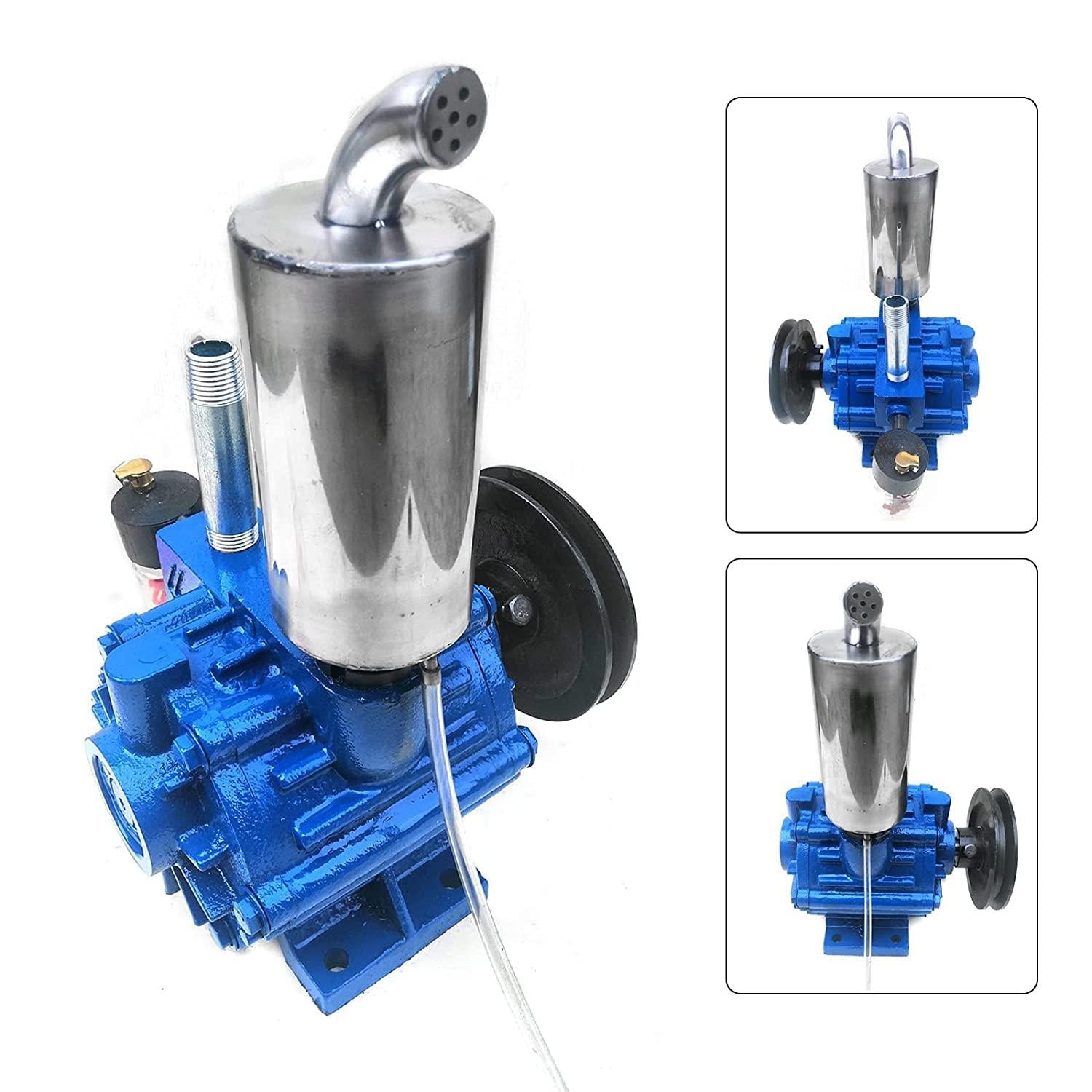 milking machine vacuum pump, economical milker tank 220l/min portable livestock milking machine milking equipment, pulse milker for goats/sheep