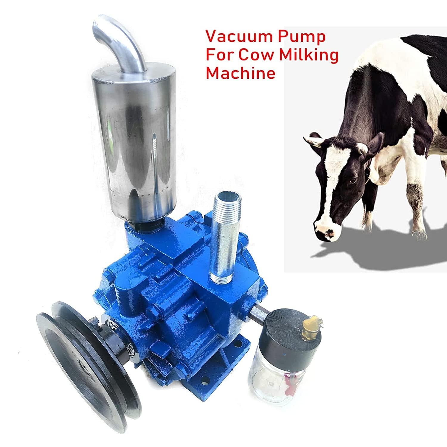 milking machine vacuum pump, economical milker tank 220l/min portable livestock milking machine milking equipment, pulse milker for goats/sheep