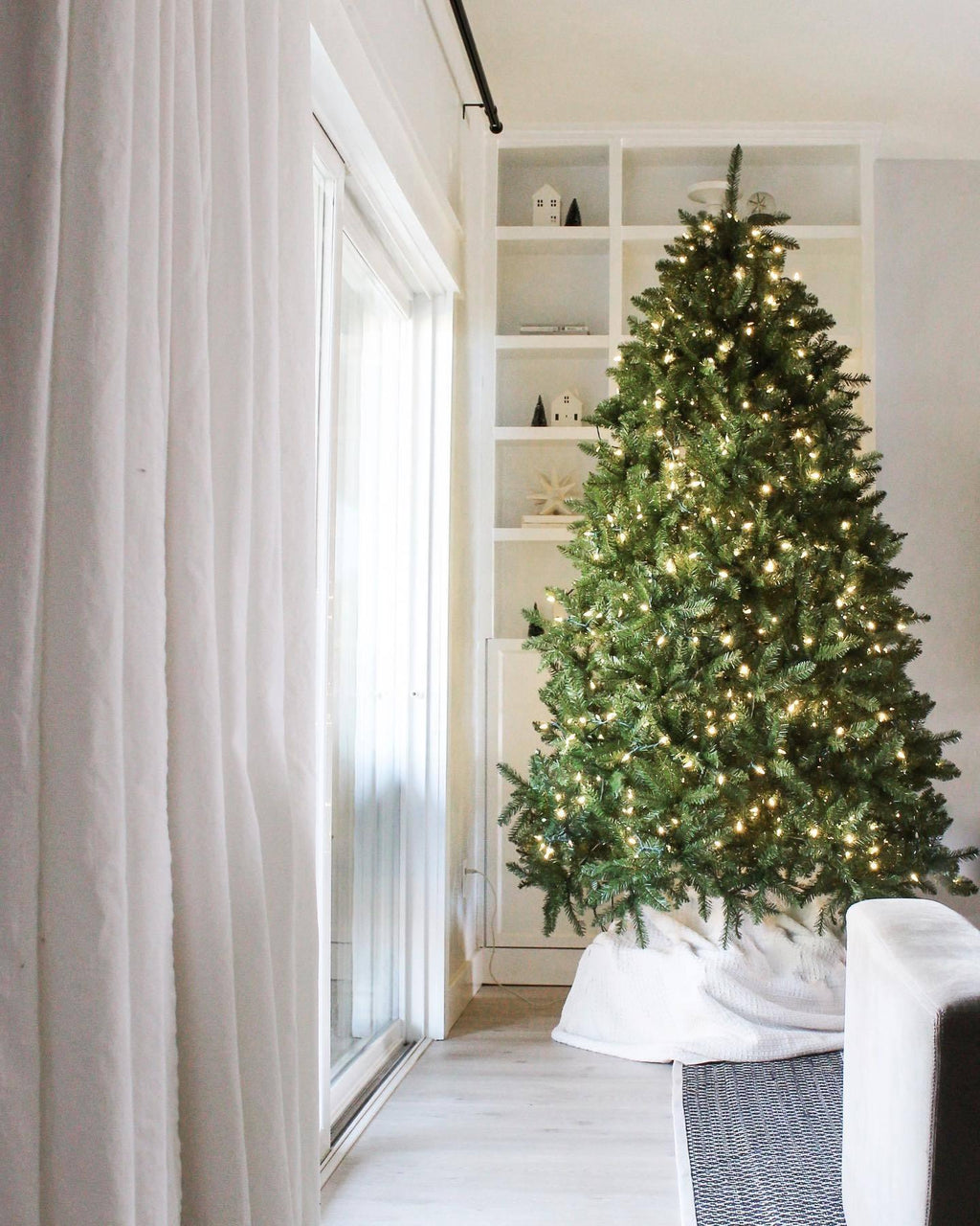 King of Christmas 7.5' Yorkshire Fir Artificial Christmas Tree Unlit