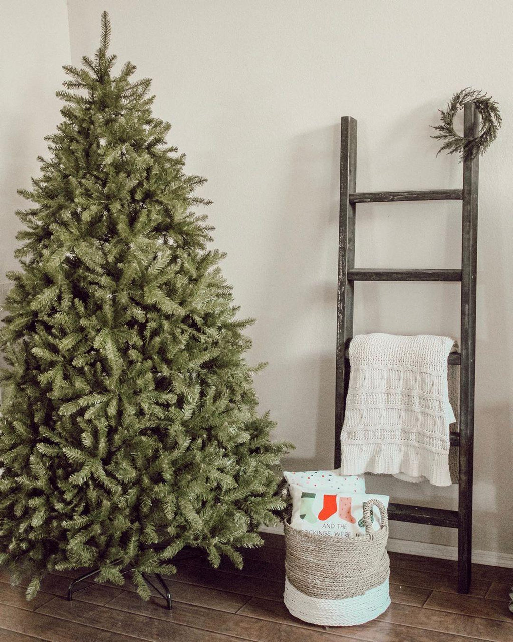 King of Christmas 7.5' Yorkshire Fir Artificial Christmas Tree Unlit
