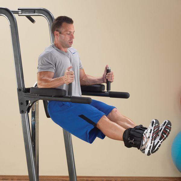 Body Solid - FCD Fusion Vertical Knee Raise Dip Pull Up - Power Tower