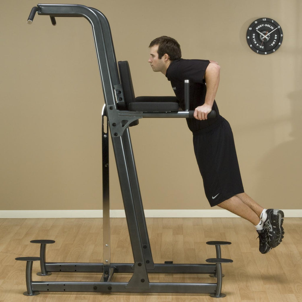 Body Solid - FCD Fusion Vertical Knee Raise Dip Pull Up - Power Tower