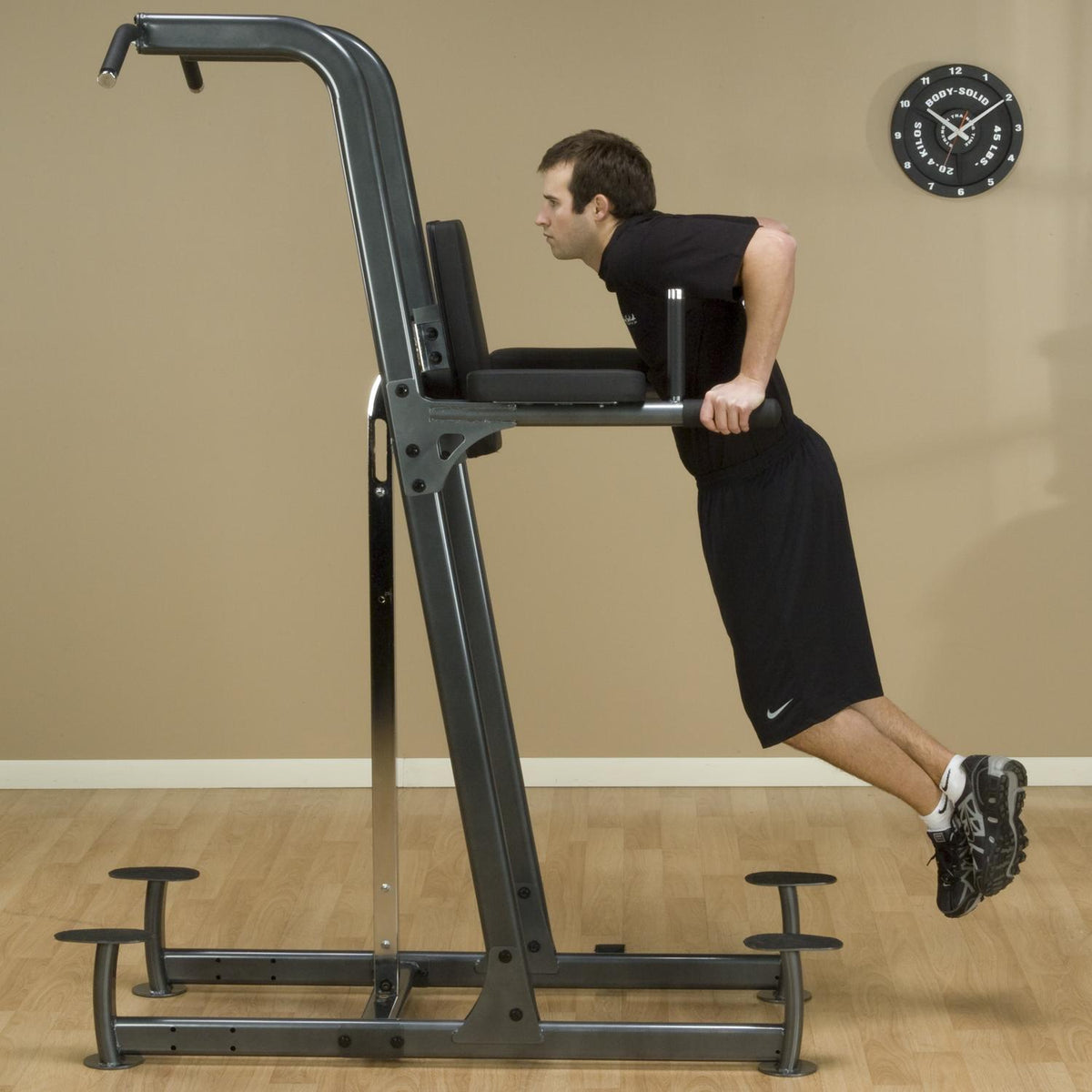 Body Solid - FCD Fusion Vertical Knee Raise Dip Pull Up - Power Tower