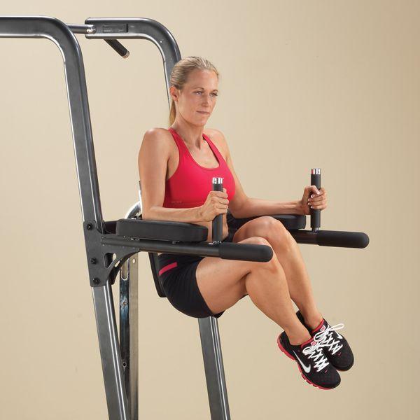 Body Solid - FCD Fusion Vertical Knee Raise Dip Pull Up - Power Tower