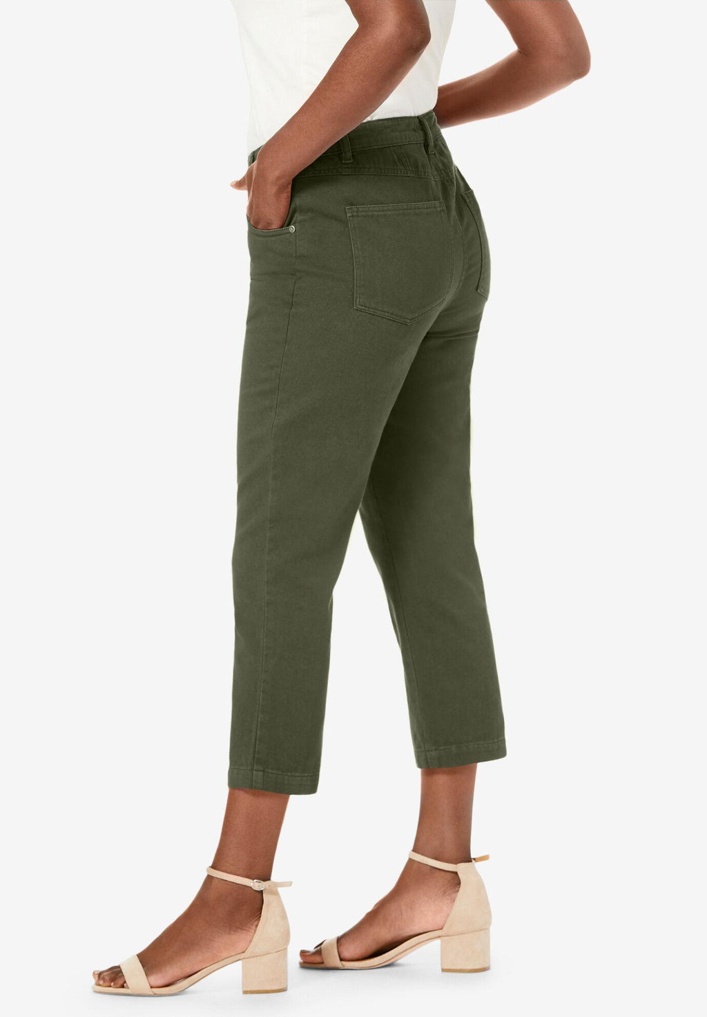 classic denim capri