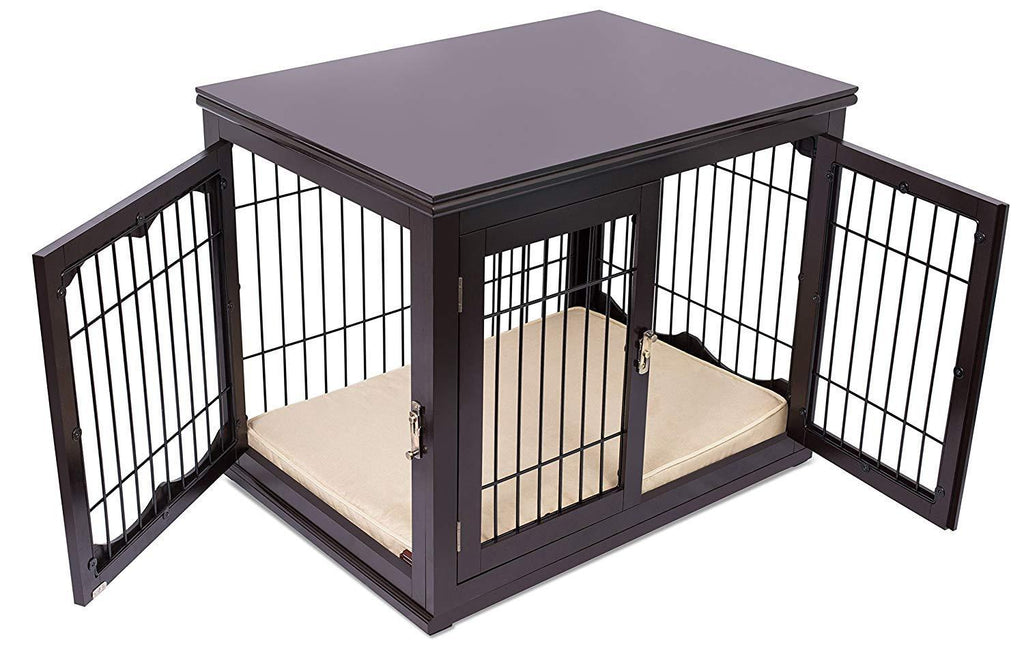 Internet's Best &amp; Wire Dog Crate with Cushion