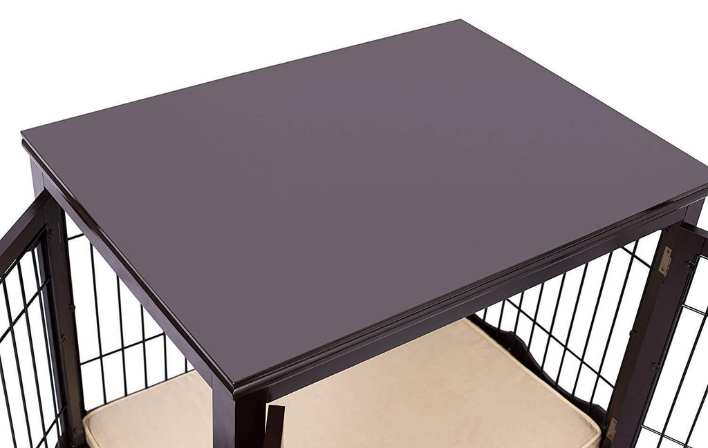 Internet's Best &amp; Wire Dog Crate with Cushion
