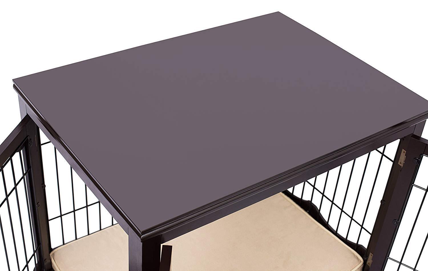 Internet's Best &amp; Wire Dog Crate with Cushion