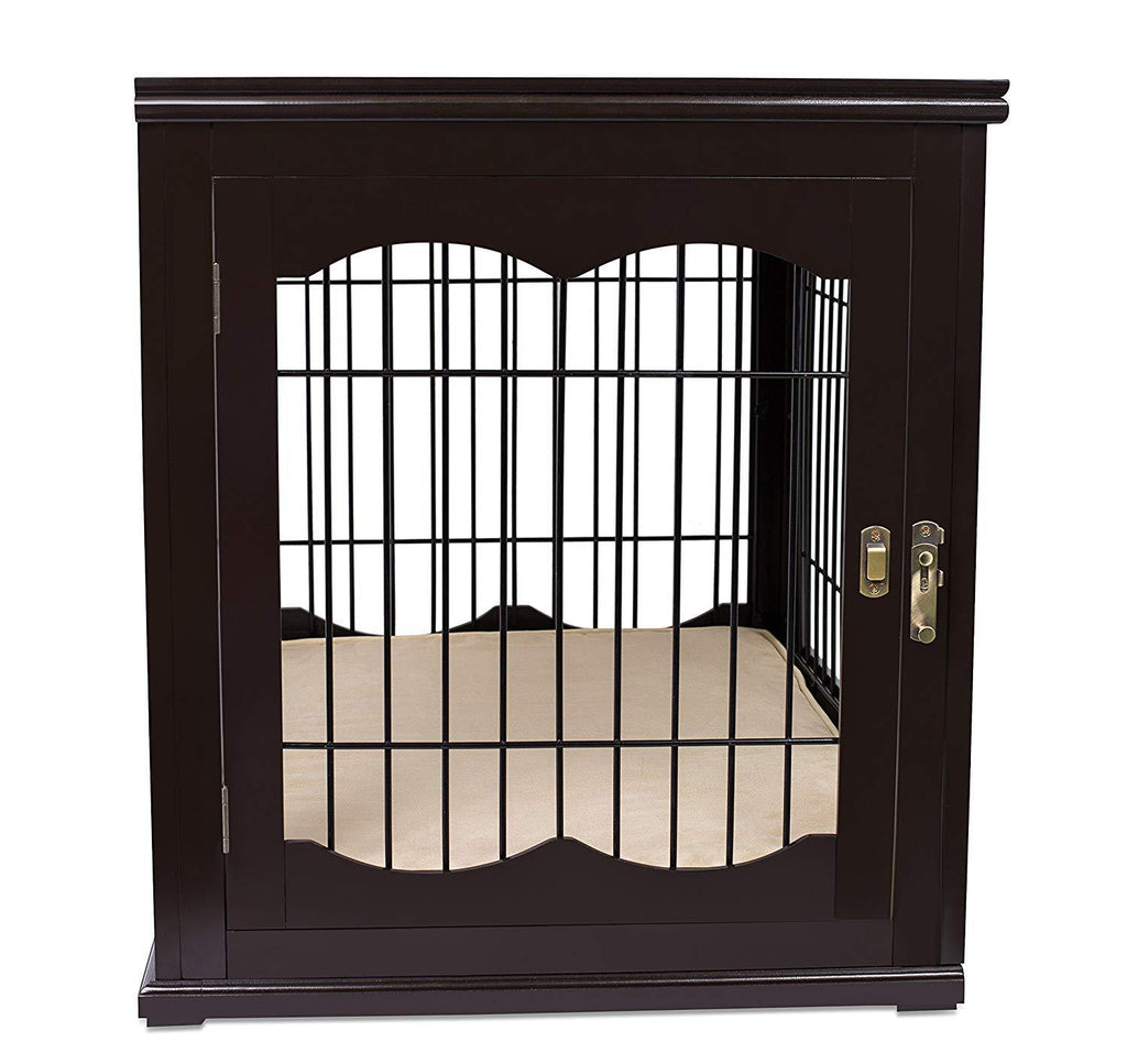 Internet's Best &amp; Wire Dog Crate with Cushion