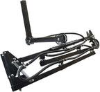 workhorse sprayers bk007hm 7 nozzle boom kit corrosion resistant heavy duty boom sprayer kit with 140 in. coverage, universal components
