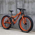 CHICAI Beach Snow Mobile FUT Bike Variable Speed Bicycle Full Suspension MTB Mountain Bike (Color : F, Size : 21-Speed)