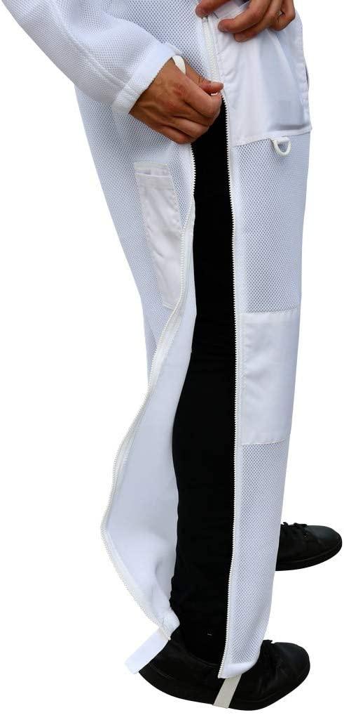 oz armour beekeeping suit ventilated air mesh with fencing &amp; round brim hat