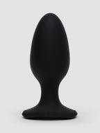 Lovense Hush 2 Large App Controlled Rechargeable Vibrating Butt Plug 5 Inch, Black