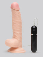 Lifelike Lover Classic Realistic Dildo Vibrator 8 Inch, Flesh Pink | Flesh Pink