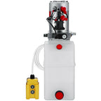 Single Acting Hydraulic Pump 12V 6 Quart for Wheelchair Boat 闁 Tailgate Lifts