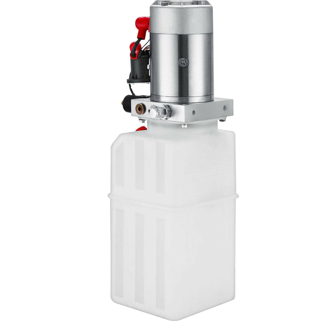 Single Acting Hydraulic Pump 12V 6 Quart for Wheelchair Boat 闁 Tailgate Lifts