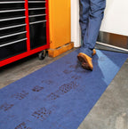 Pig Grippy 32 in. x 100 ft. Blue Absorbent Mat  PIG MAT3210