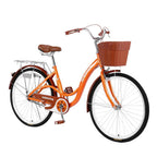 Sunvit 26-inch Women Bike,Cruiser Bicycle,Orange