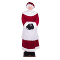 Vickerman 5' 8" Mrs Santa Standing or Sitting. Indoor use only