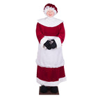 Vickerman 5' 8" Mrs Santa Standing or Sitting. Indoor use only
