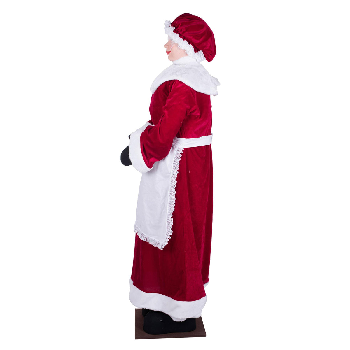 Vickerman 5' 8" Mrs Santa Standing or Sitting. Indoor use only