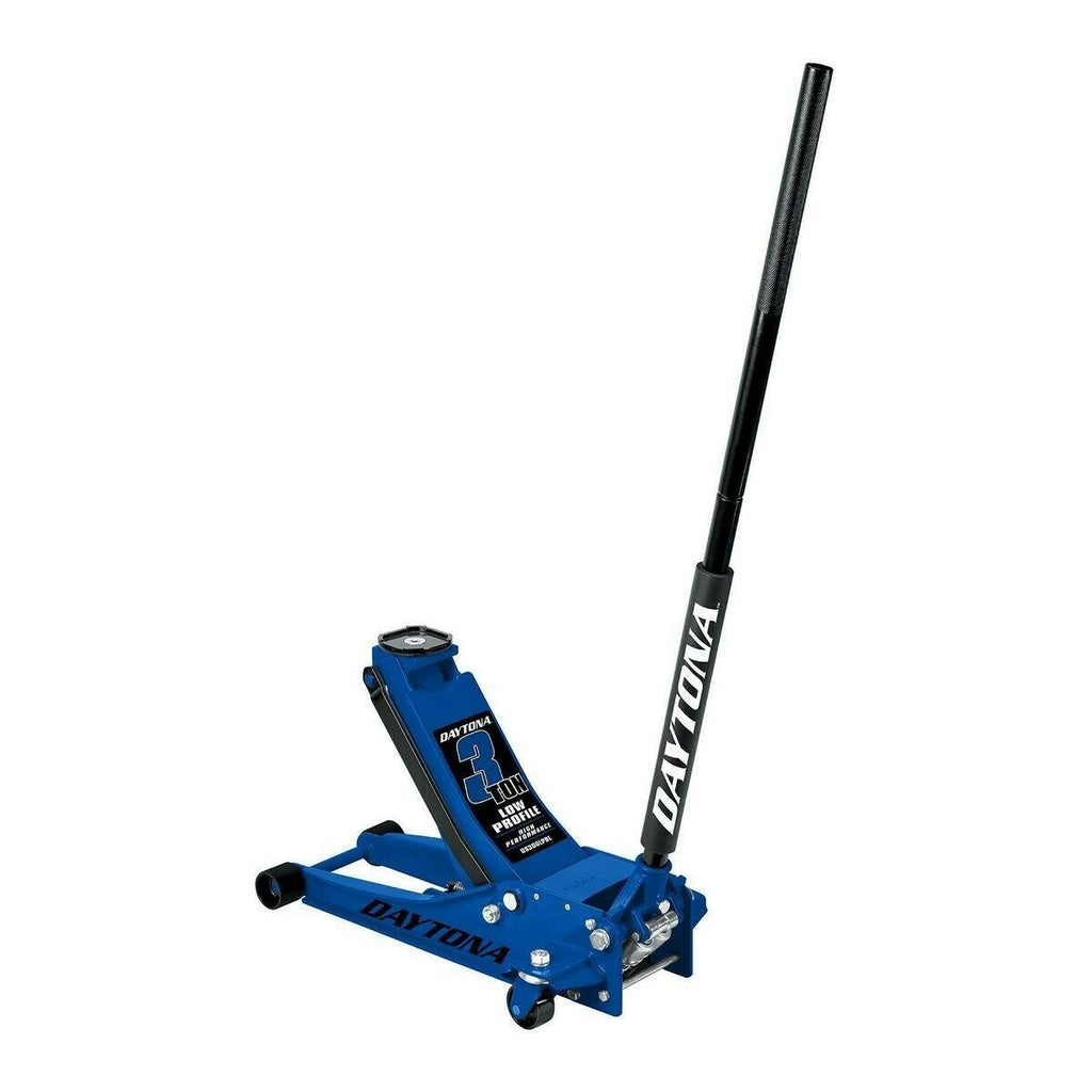 3 Ton Floor Jack Heavy Duty Professional Low Profile Rapid  Pump Daytona