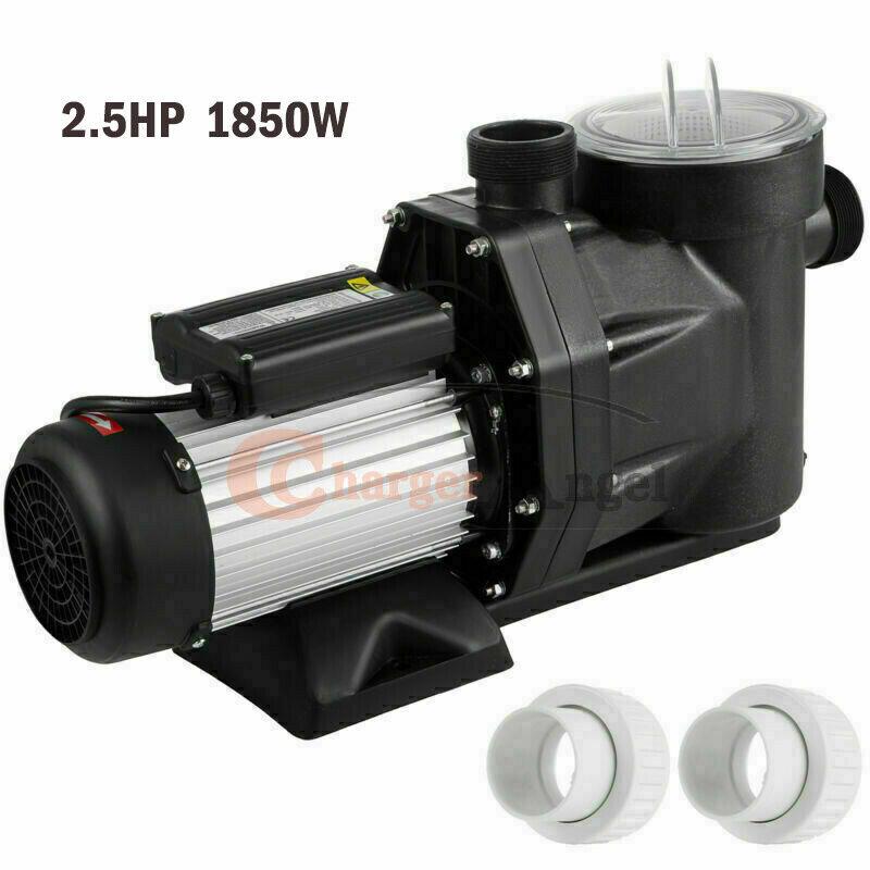 2.5hp swimming pool pump in/above ground 1850w motor strainer hayward replacemen