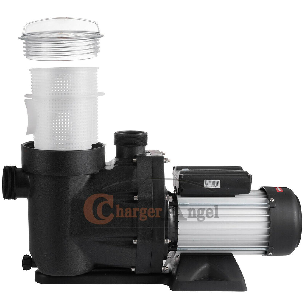 2.5hp swimming pool pump in/above ground 1850w motor strainer hayward replacemen