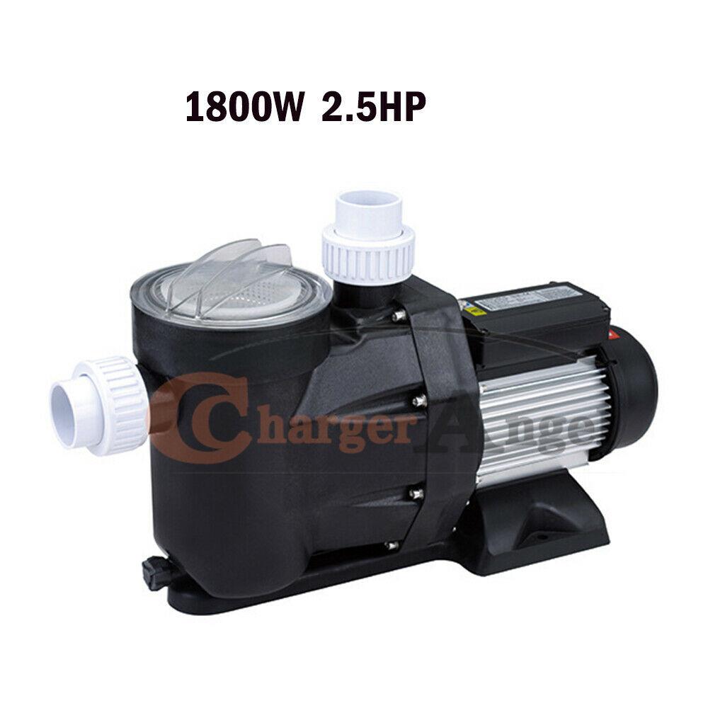 2.5hp swimming pool pump in/above ground 1850w motor strainer hayward replacemen