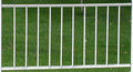 four ester williams carousel pool “fences” aluminum f6632greatfindgoodcondition!