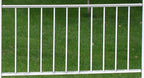 four ester williams carousel pool “fences” aluminum f6632greatfindgoodcondition!