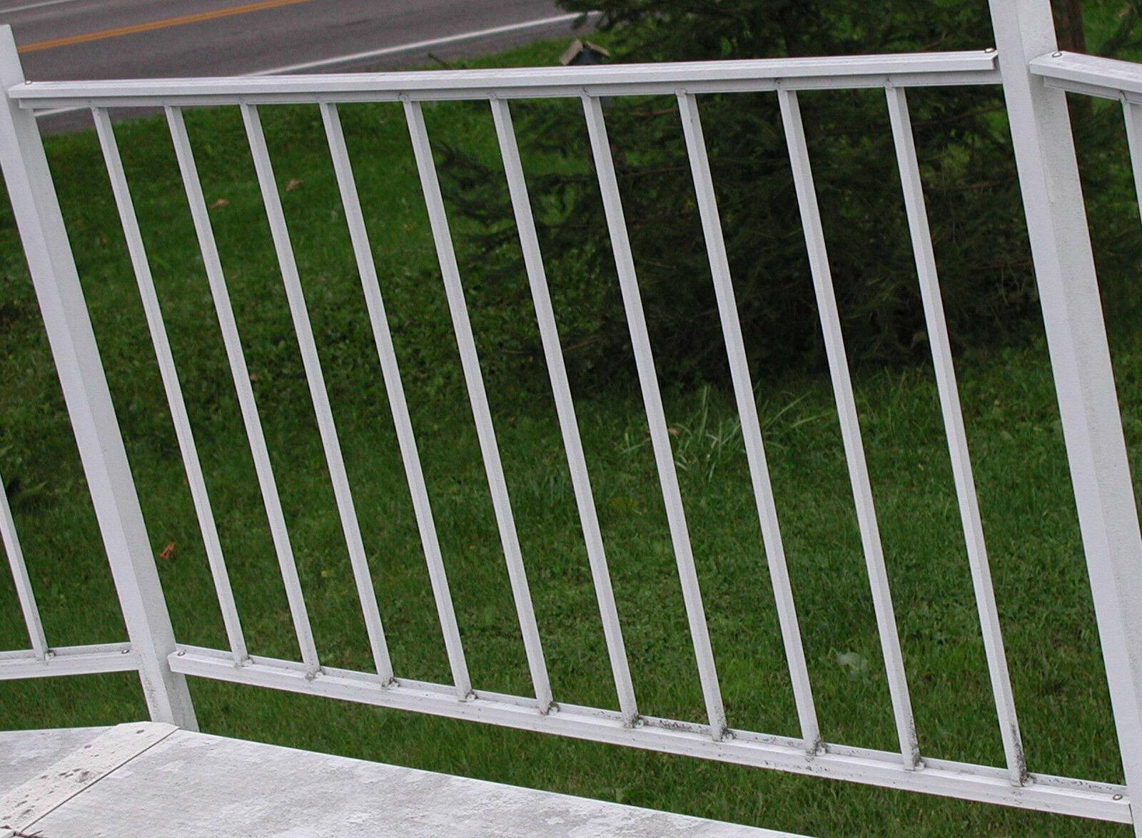 four ester williams carousel pool “fences” aluminum f6632greatfindgoodcondition!