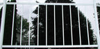 four ester williams carousel pool “fences” aluminum f6632greatfindgoodcondition!