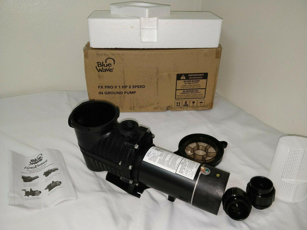 *new* flowxtreme pro ii ne4520 1hp 2 speed in ground pool pump