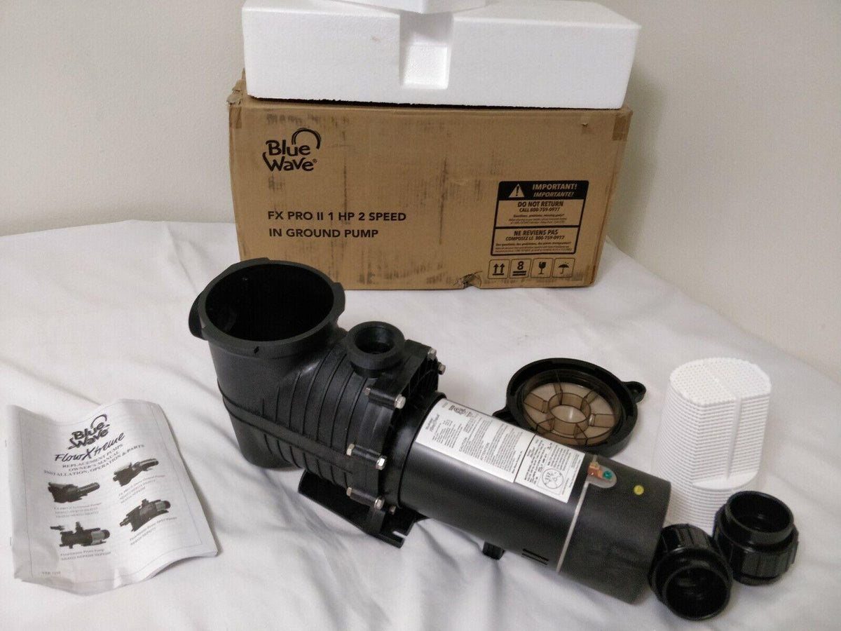 *new* flowxtreme pro ii ne4520 1hp 2 speed in ground pool pump