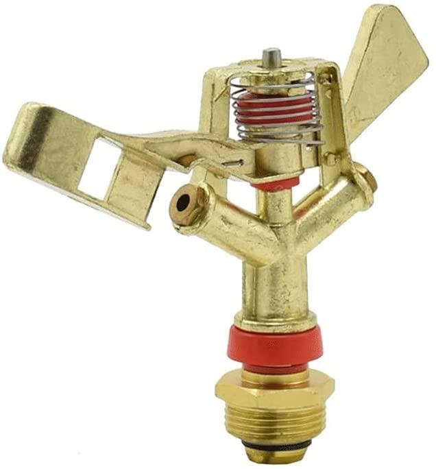 DJASM Rotating Sprinkler Emitter Irrigation Farm Irrigation Sprinkler Rocker Nozzle 1/2 Connection Plant Watering 1pcs (Size : 2/1)